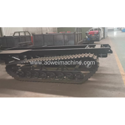 5tons 7tons 8tons 10tons  rubber steel track undercarriage chassis for Mining Drill Rig agriculture farm truck